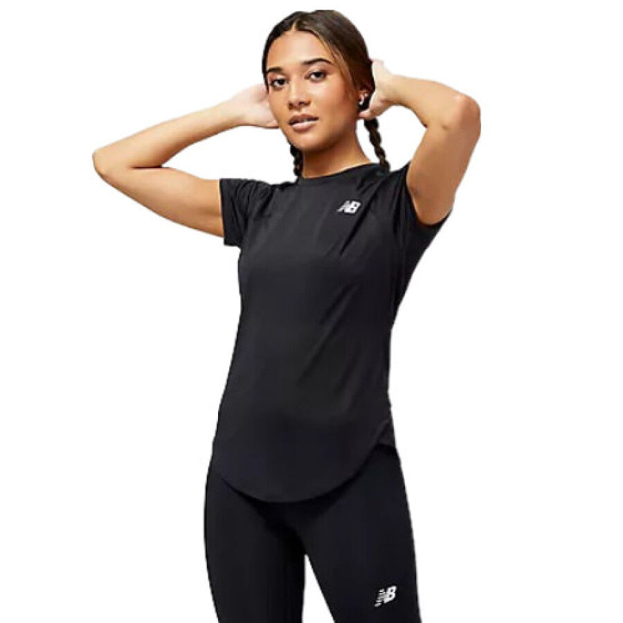 Remera de Mujer New Balance Accelerate Negro