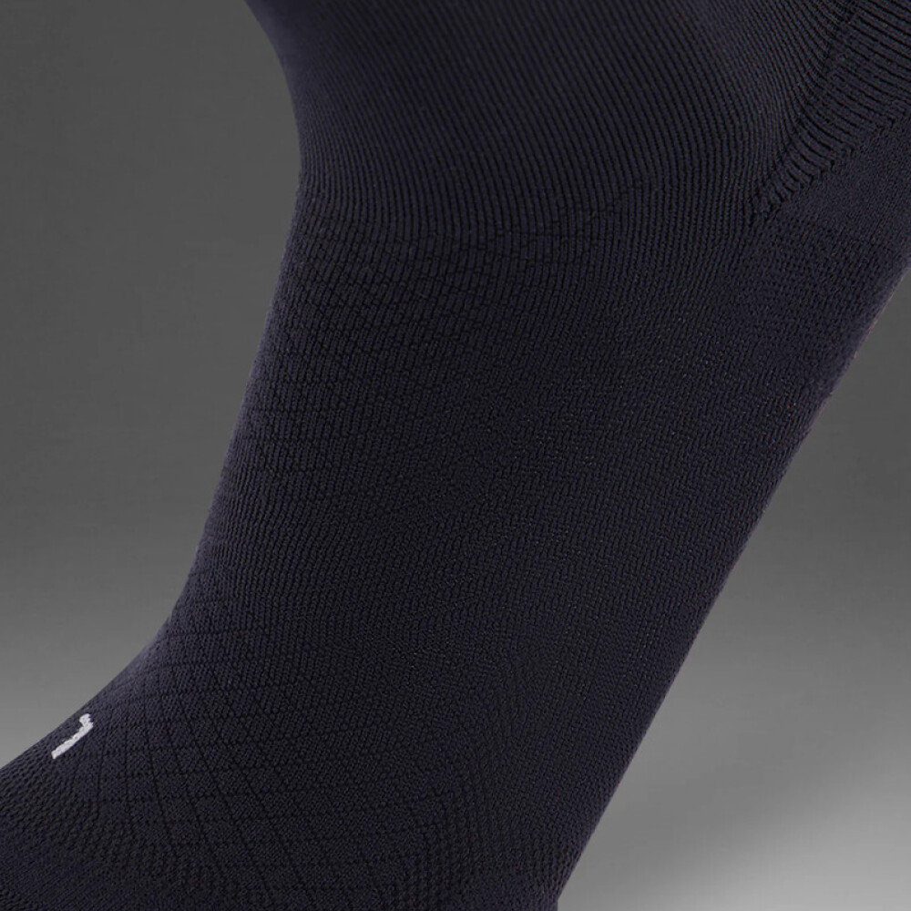Vectr Reflective Crew Socks Black/silver Reflective