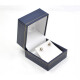 Caravanas En Oro 18K 2 Colores Y Brillantes Caravanas En Oro 18K 2 Colores Y Brillantes