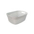 OUTLET Cesto canasto organizador 32.5x25.5x17.5cm Outlet Cesto Canasto Organizador 32.5x25.5x17.5cm