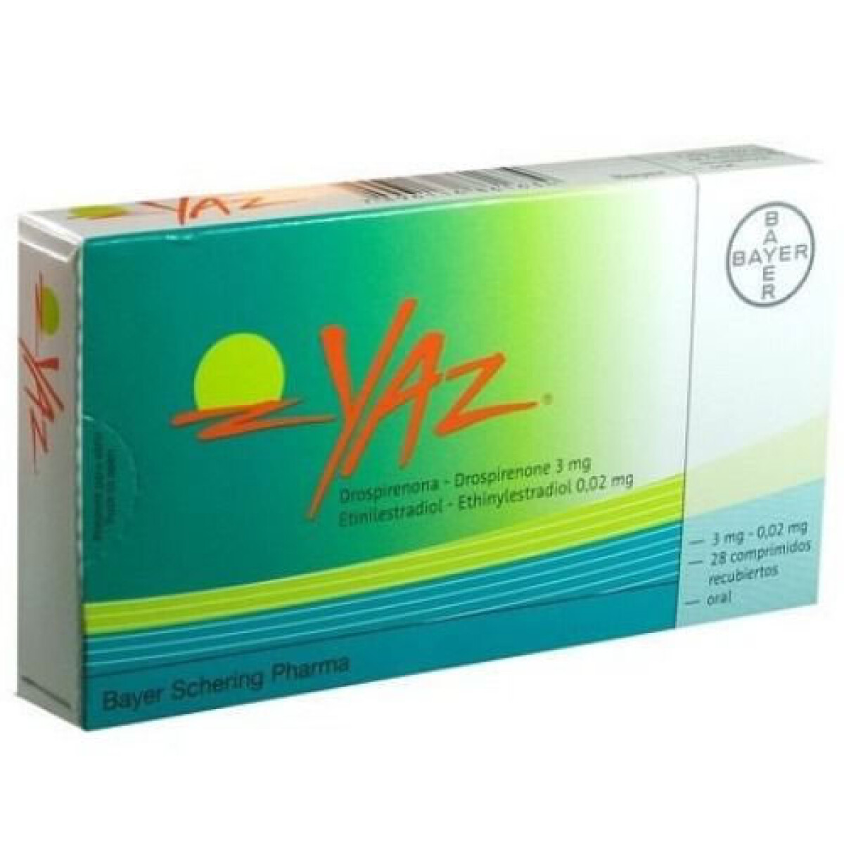 YAZ 28 Comprimidos – Anticonceptivo Oral Eficaz