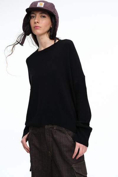 SWEATER BASE Negro