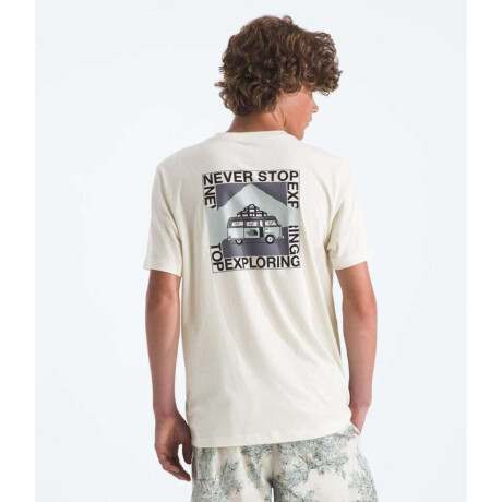 Remera De Manga Corta Escape The City White Dune