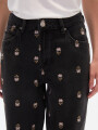 Pantalon Pipeta Gris Oscuro