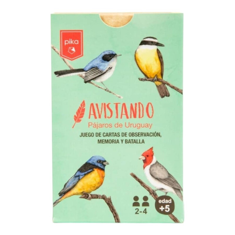 Juego de Cartas Avistando Pájaros Pika Juego de Cartas Avistando Pájaros Pika