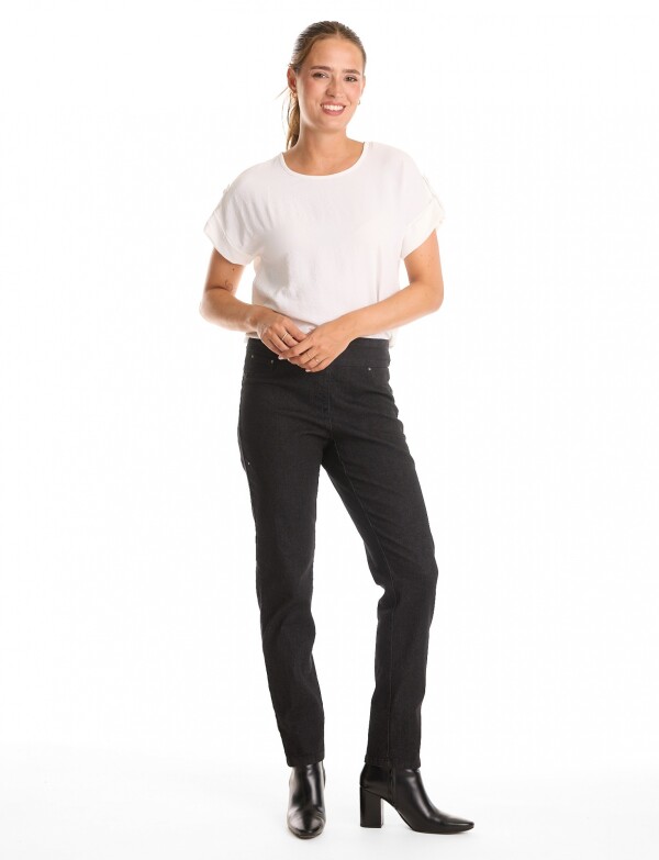 Jegging Denim Premium & Confort Total NEGRO