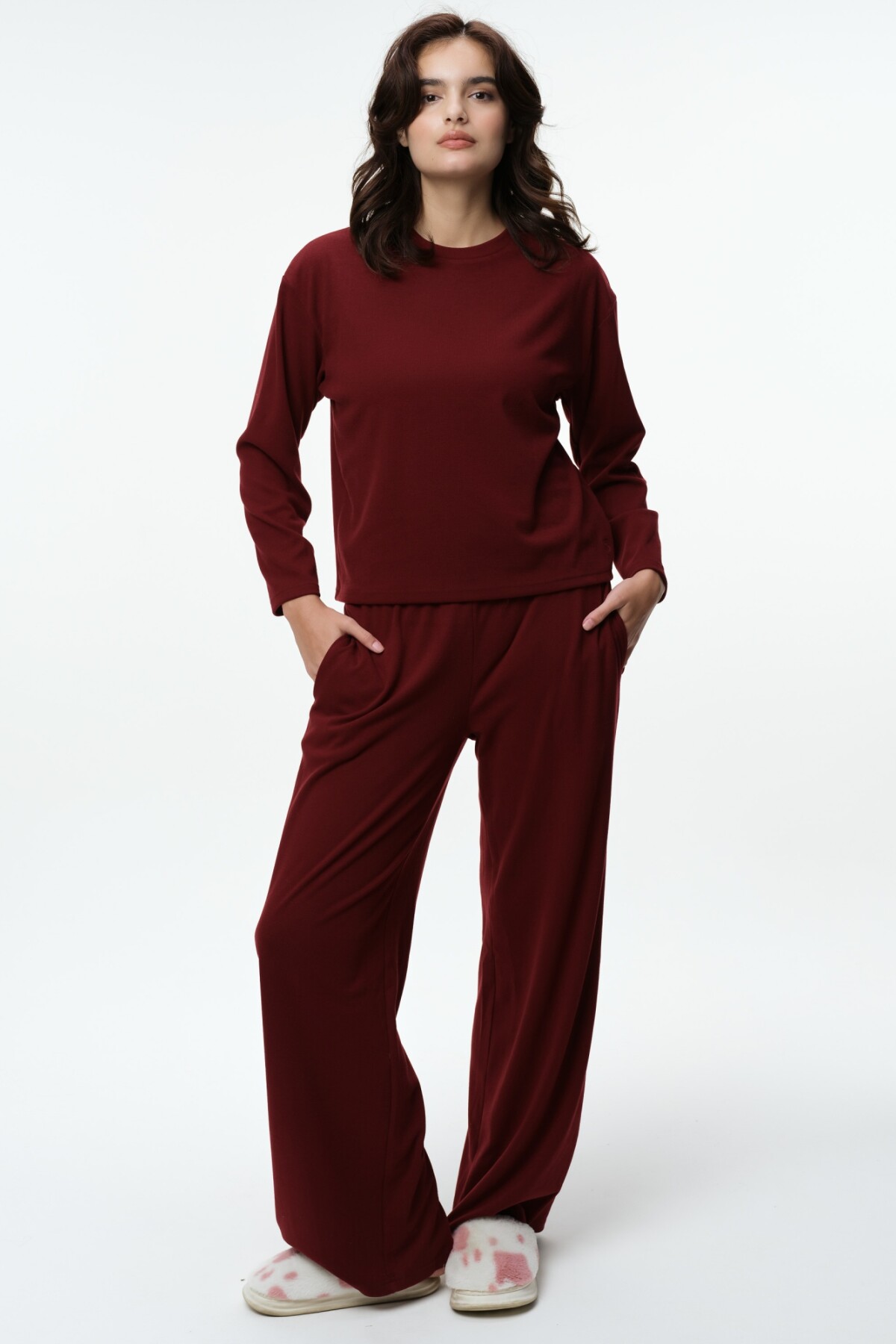 Pantalón Robyn Burdeos