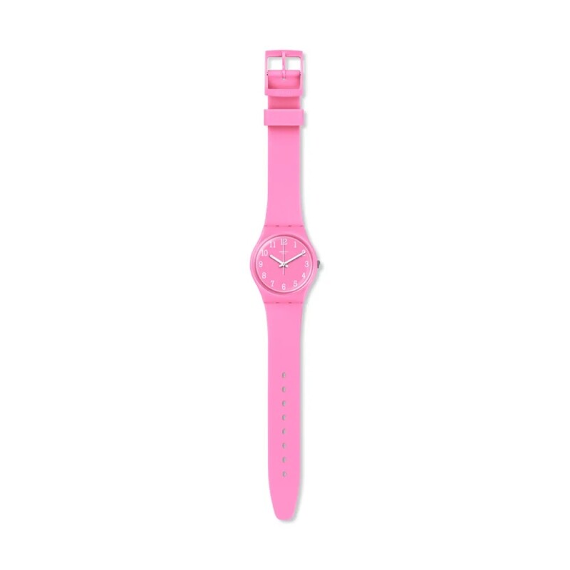 Reloj Swatch Pinkway de silicona GP156 Rosa