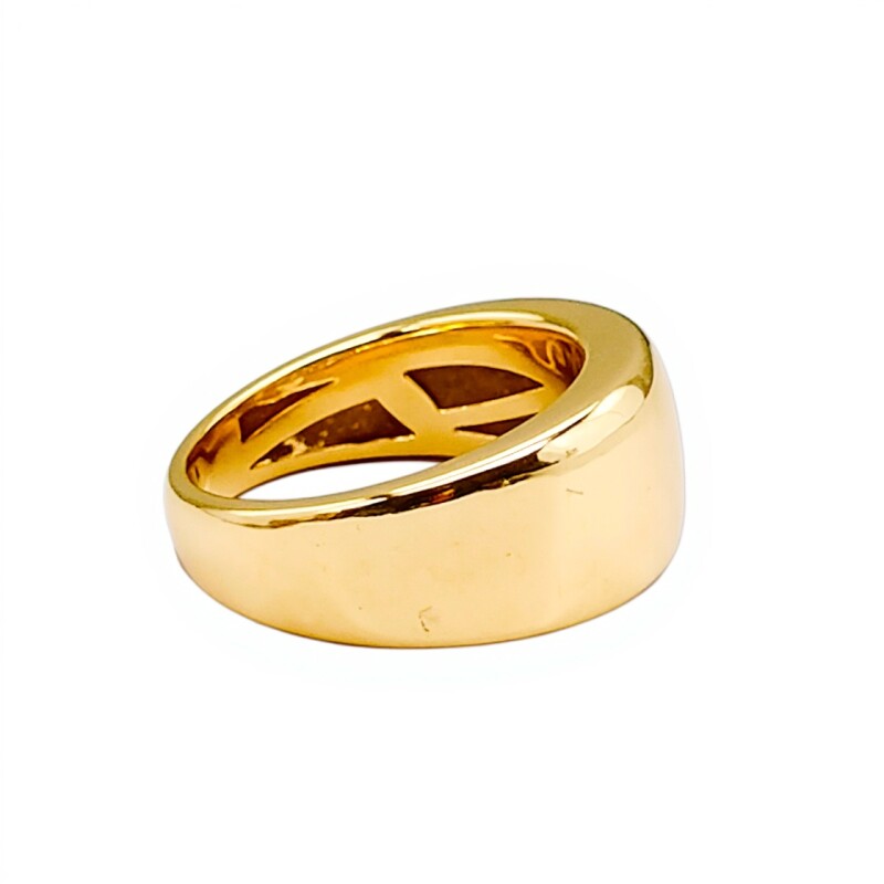 Anillo Liso-Oro bajo-Sin Piedra-AN8207 sinpiedra