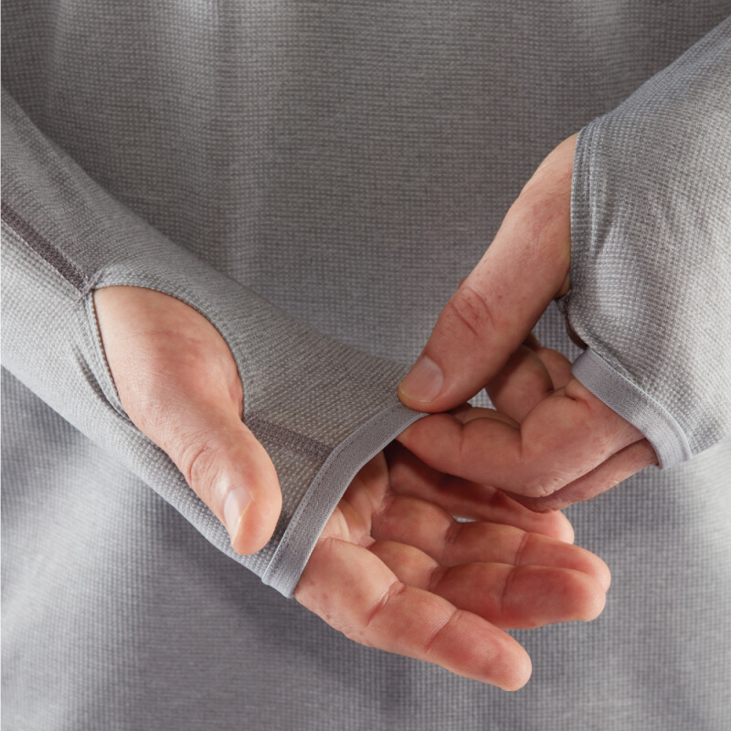 Polo Fjallraven Abisko Sun-hoodie Hombre Green