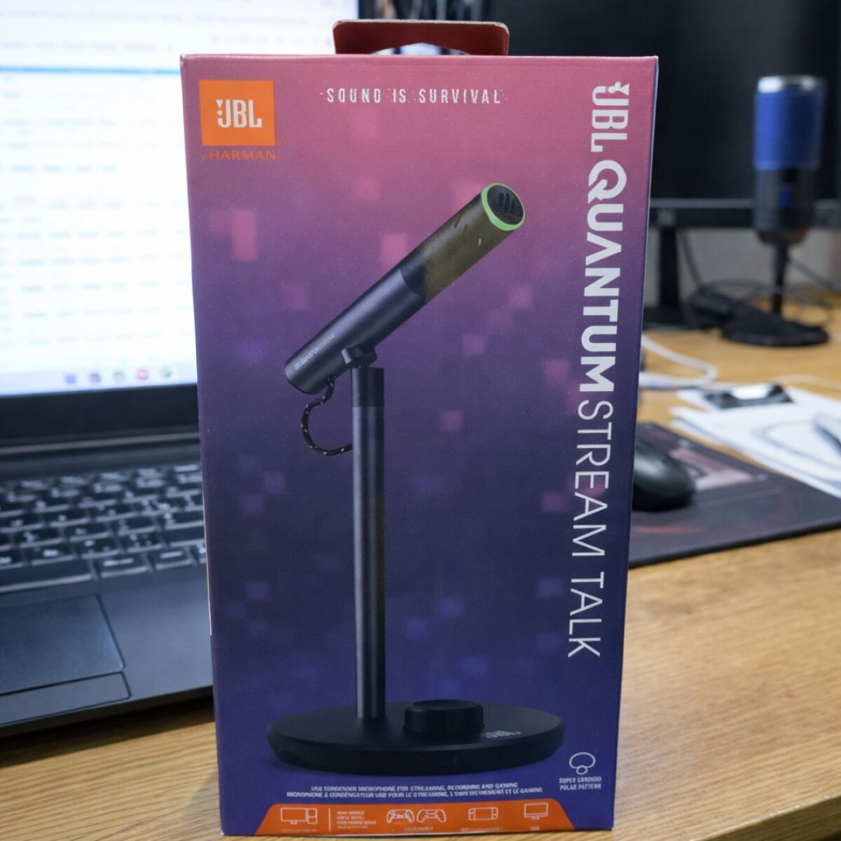 MICROFONO CABLEADO QUANTUM JBL STREAM 