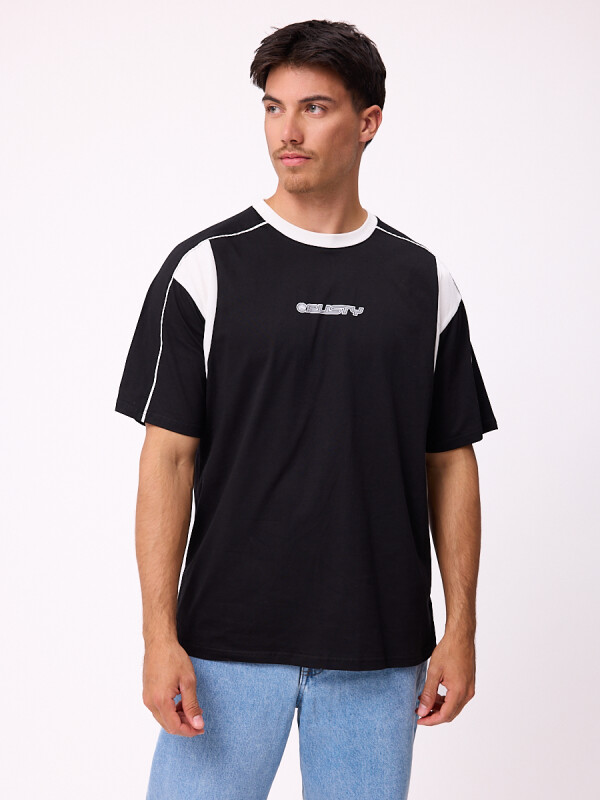 T-SHIRT GUIXOLS RUSTY Negro