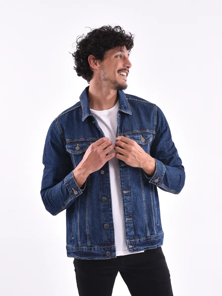 CAMPERA GIANLUCA AZUL OSCURO