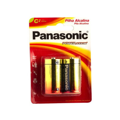 Pila PANASONIC Alcalina C x 2 Unidades Pila PANASONIC Alcalina C x 2 Unidades