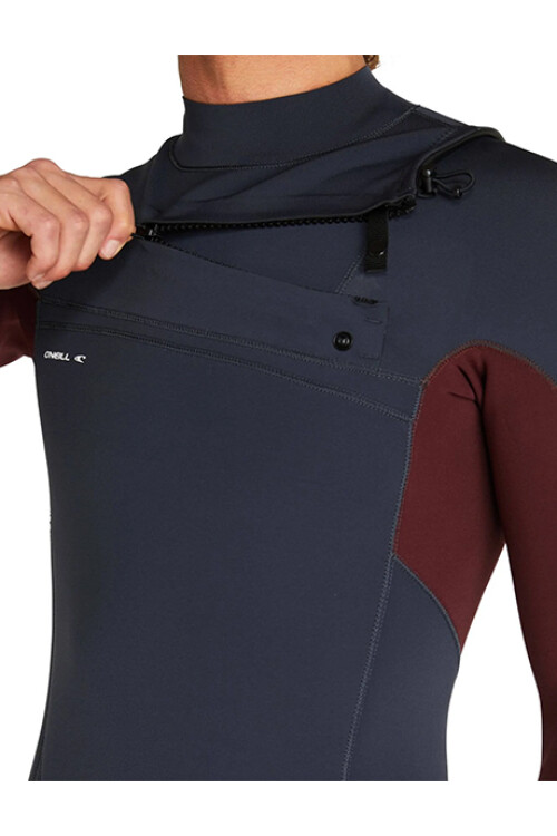 Defender 4/3 mm - Full Suit Chest Zip Bordó