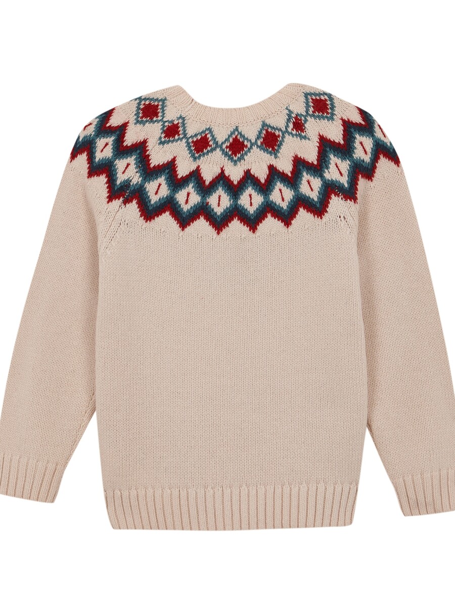 Jersey Con Greca Piedra