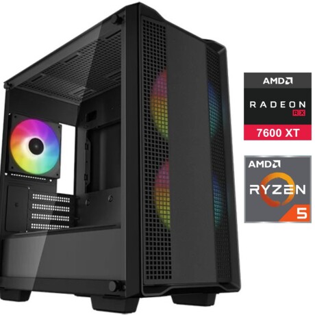 Equipo Gamer Ryzen 5 5600X, 16GB, 1TB Nvme, RX7600 Cl 8GO 001