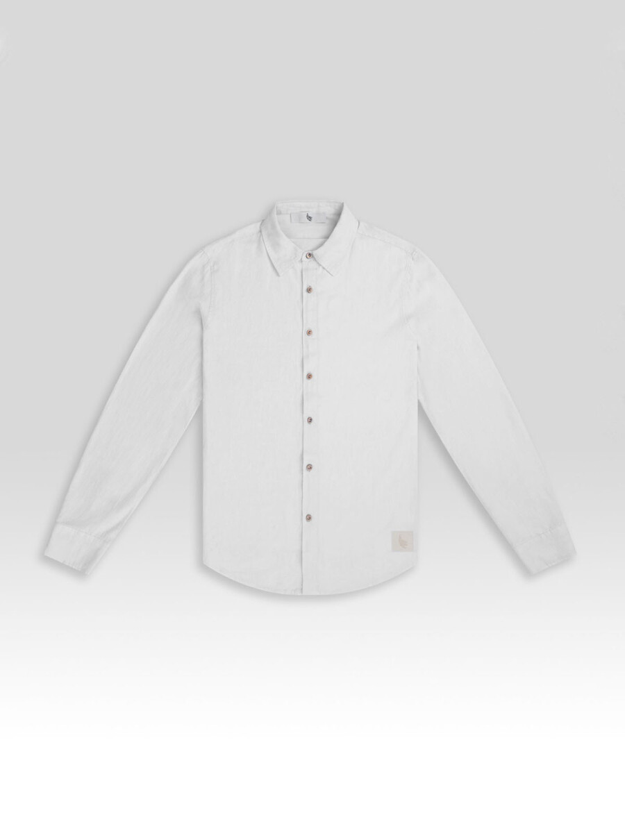 LONG SLEEVE LINEN SHIRT 