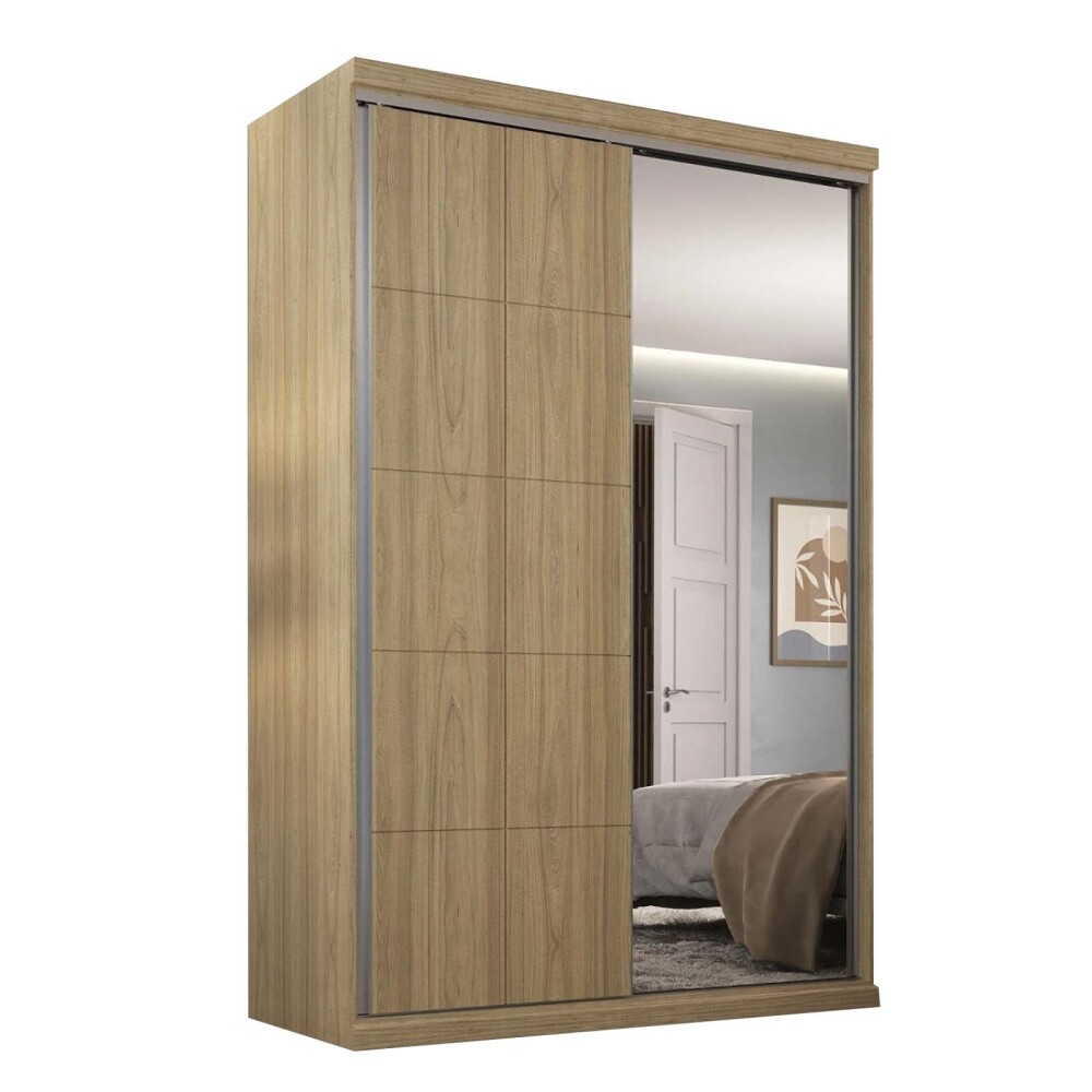 ROPERO PLACARD 2 PUERTAS MDF NATURAL-BEIGE SOUTH