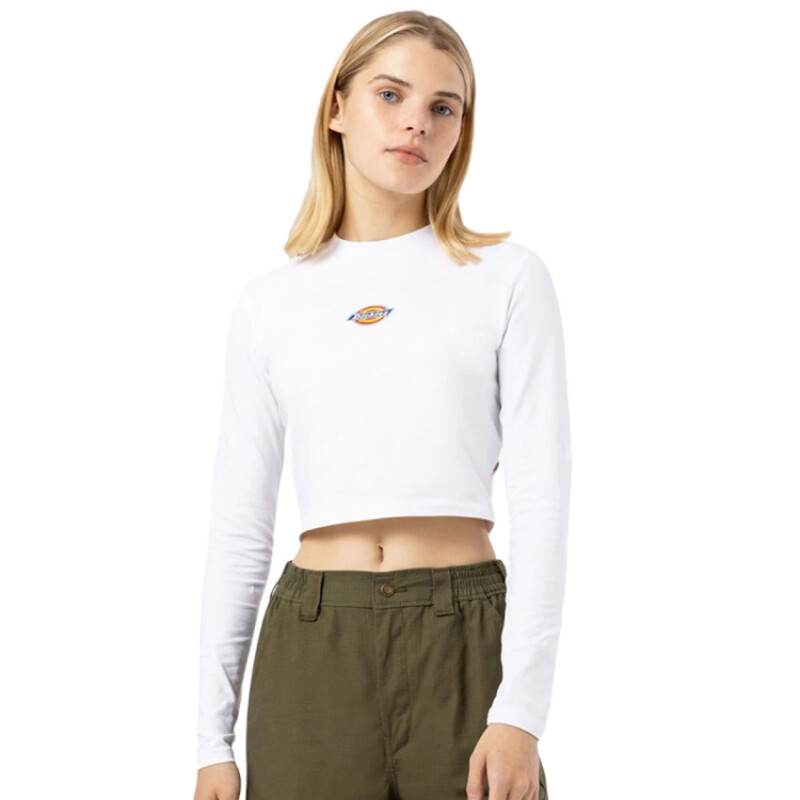 Remera Dickies Womens Crop - Blanca Remera Dickies Womens Crop - Blanca