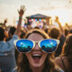 Lentes Gigantes Tipo Ray Ban Metalizado x1 Lentes Gigantes Tipo Ray Ban Metalizado x1