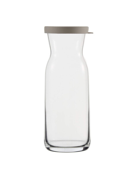 JARRA VIDRIO 700CC TAPA BLANCA FONTE LAV H20/D6.8CM JARRA VIDRIO 700CC TAPA BLANCA FONTE LAV H20/D6.8CM