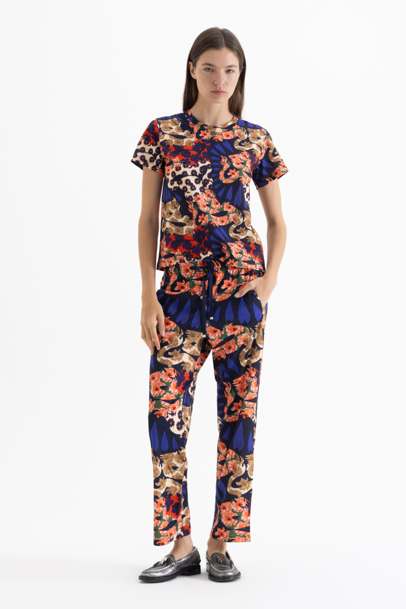 BABUCHA AMALIA Azul Marino