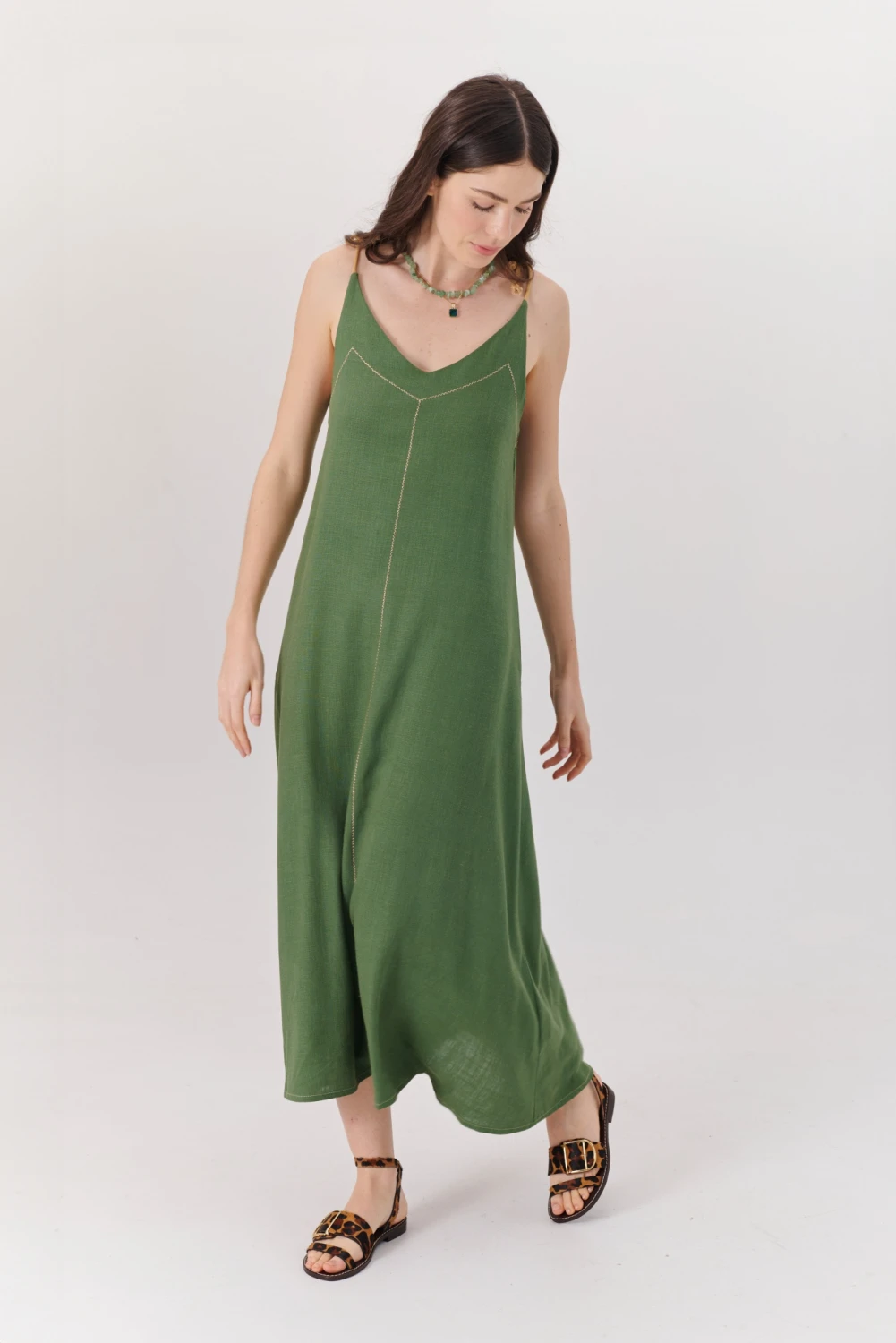 VESTIDO MAROMA verde 1