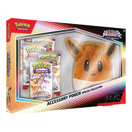 Pokémon TCG: Scarlet & Violet - Prismatic Evolutions - Accessory Pouch Special Collection [Inglés] Pokémon TCG: Scarlet & Violet - Prismatic Evolutions - Accessory Pouch Special Collection [Inglés]
