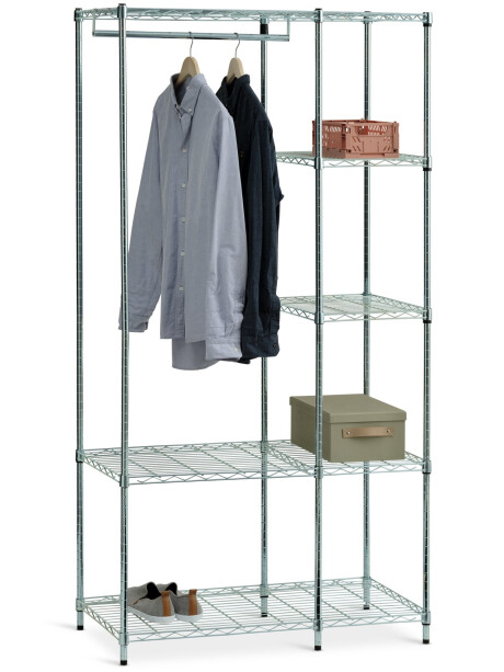 Mueble recibidor VINDINGE 4 estantes cromo Mueble recibidor VINDINGE 4 estantes cromo
