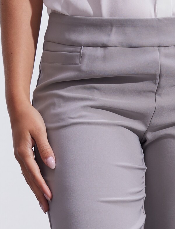 Pantalon Pull On GRIS CLARO