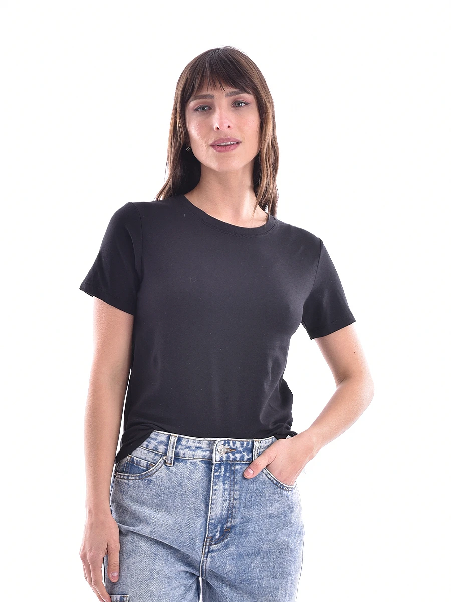 REMERA JUNA - NEGRO 