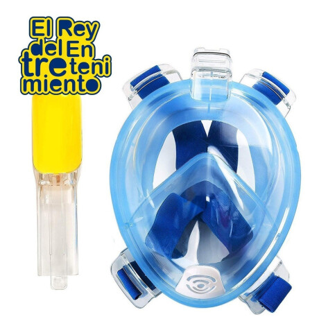 Máscara De Buceo Pro Cara Completa Snorkel Antiniebla Máscara De Buceo Pro Cara Completa Snorkel Antiniebla