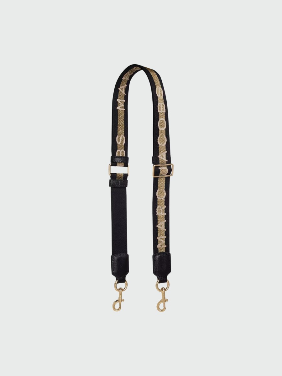 MARC JACOBS - LOGO THIN WEBBING STRAP 