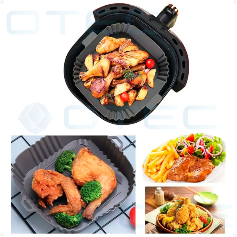 Freidora De Aire Air Fryer 6L Lcd Digital 2400w 80-200°C Freidora De Aire Air Fryer 6L Lcd Digital 2400w 80-200°C