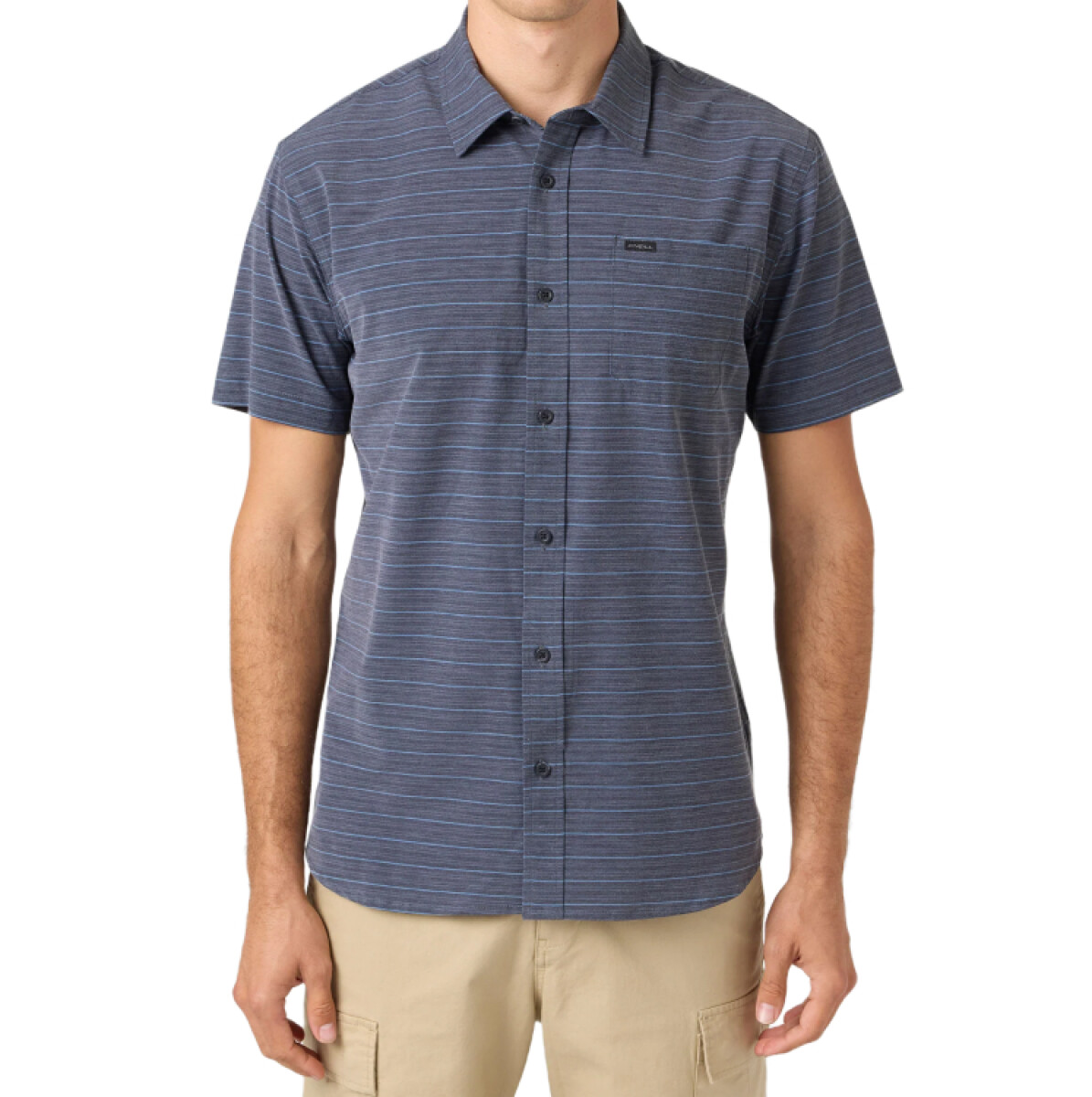 Camisa Oneill Trvlr Stripe - Gris 