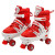 Patin Artistico Semi Profesional Patines Niños Infantil Variante ROJO TALLE M