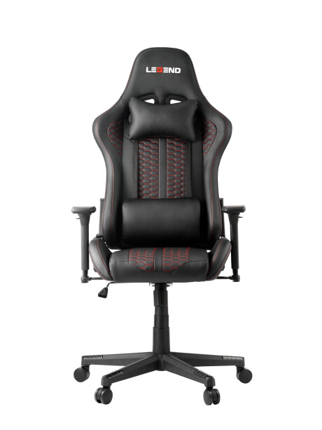 Silla gaming NIBE polipiel negro/rojo Silla gaming NIBE polipiel negro/rojo