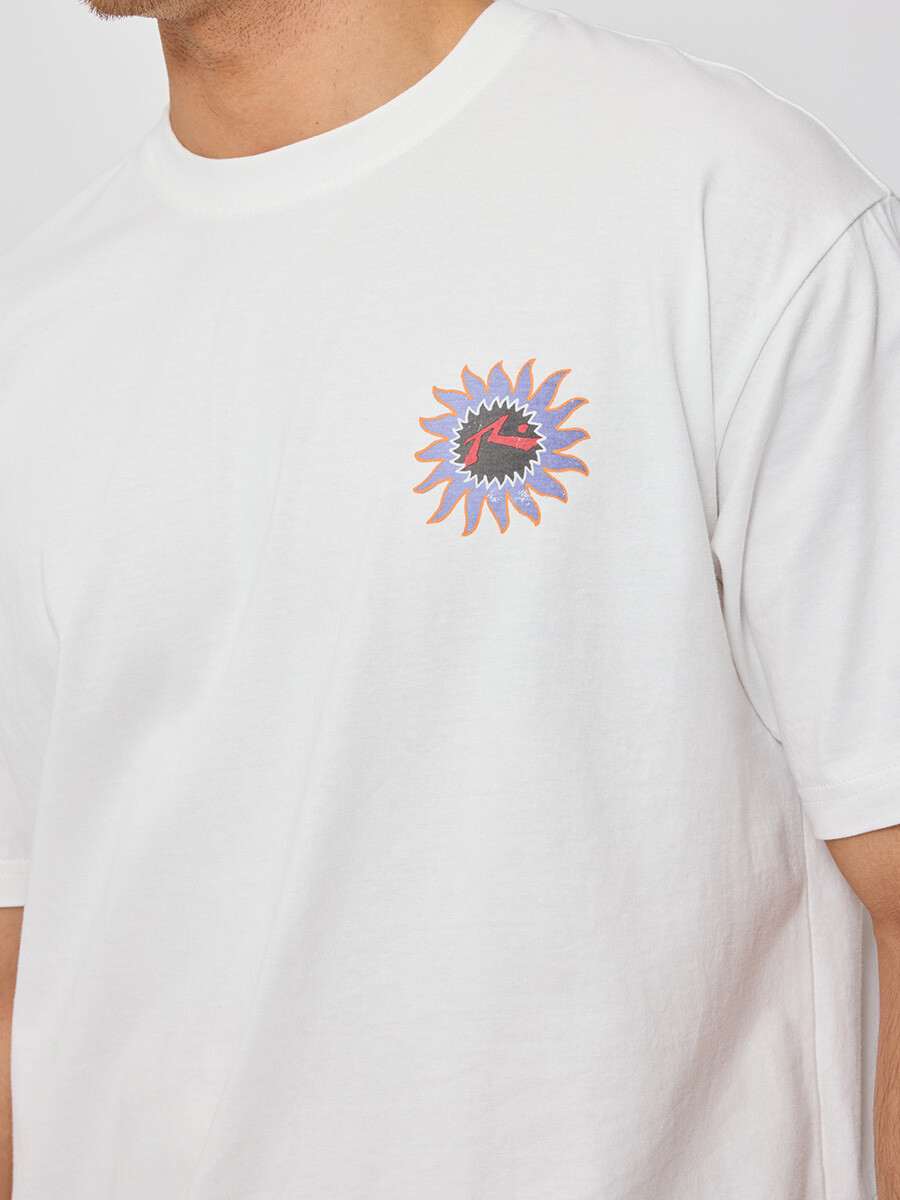T-SHIRT ILKIAN RUSTY - Blanco 