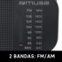 Radio Portátil Muse M025r Am/fm RADIO PORTATIL MUSE M025R AM/FM