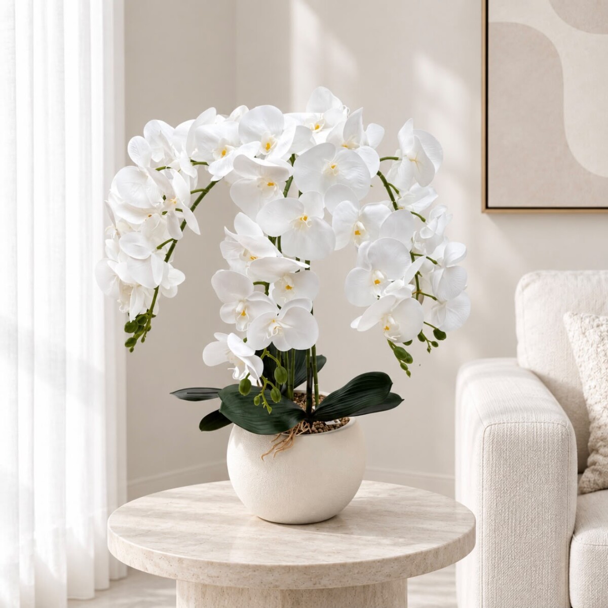 Planta Artificial con Maceta - Altura 85 cm 