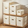 Caja de plástico con Tapa 36x26x8cm 8L Caja de plástico con Tapa 36x26x8cm 8L