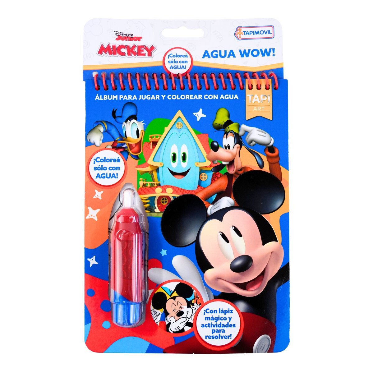 Libro de actividades de Mickey con lapiz magico 