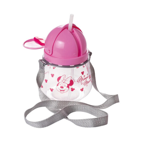 Botella Cantimplora con Forma y Pajita Minnie 1.1 L U
