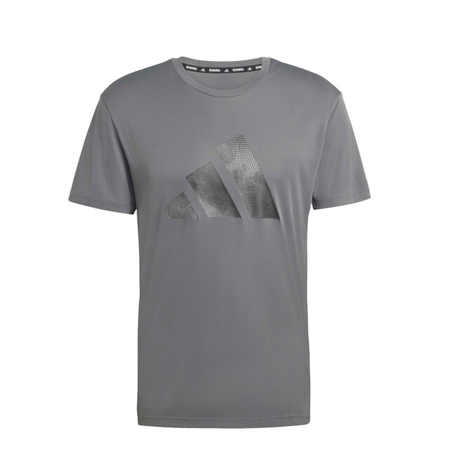 Remera de Hombre Adidas Running Adi365 Essentials Gris - Oscuro