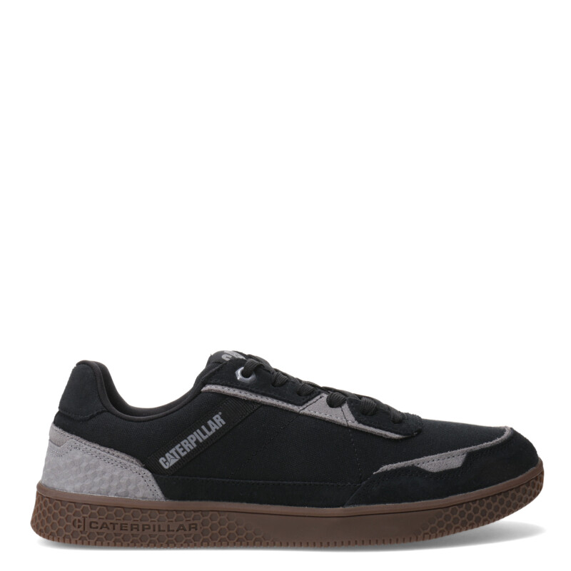 Championes de Hombre Caterpillar Pause Retro Canvas Negro