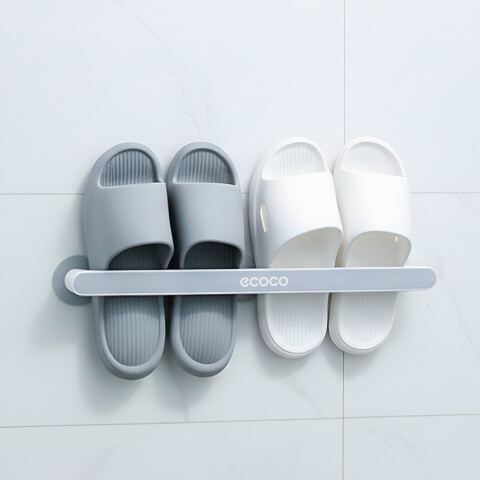 Barra Organizador De Calzado Toallero Zapatera Mediano Color Gris