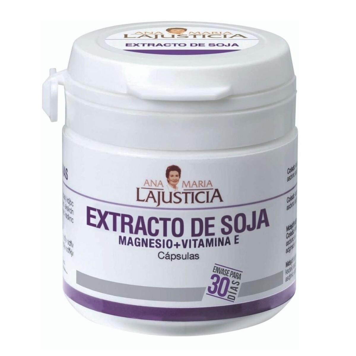 Extracto De Soja + Magnesio + Vitamina E Ana María Lajusticia 30 Caps. 