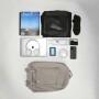 Bolso The Sleek Backpack Unisex Taupe Slate