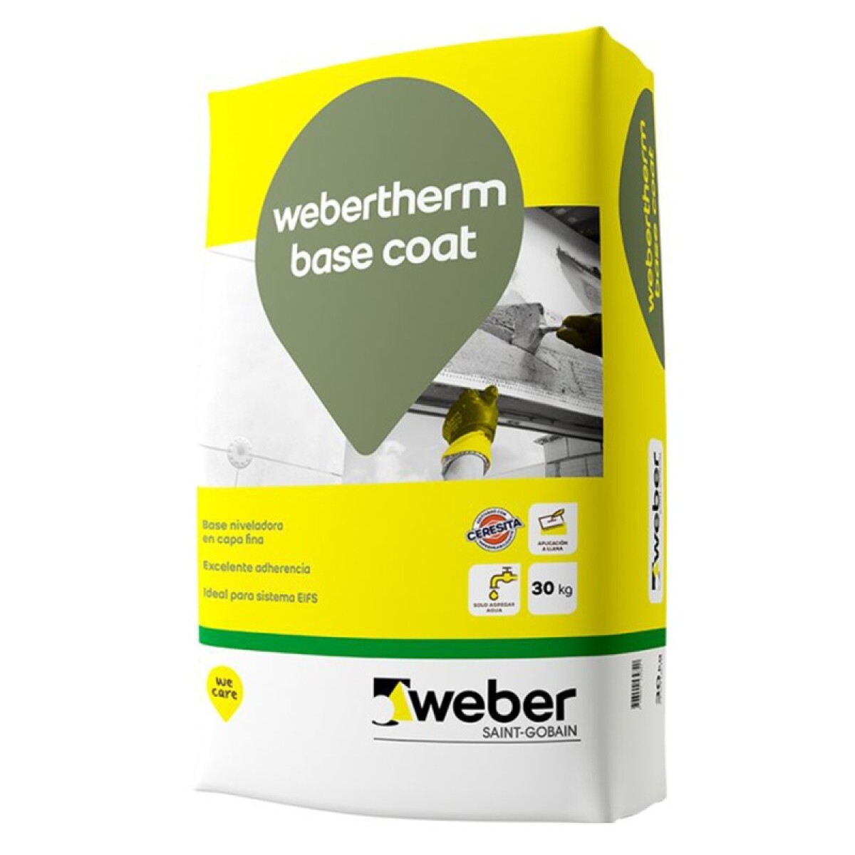 Mortero Webertherm Base Coat Expo 30 Kg 